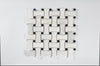 Oriental White + China Black Polished Basketweave Mosaic